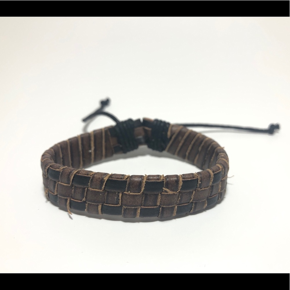 Adjustable Leather Bracelet